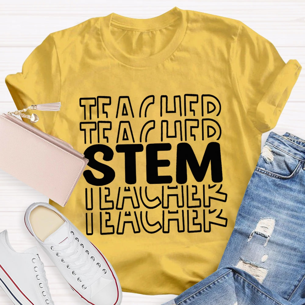 Stem Science Technology Engineering Math T-shirt