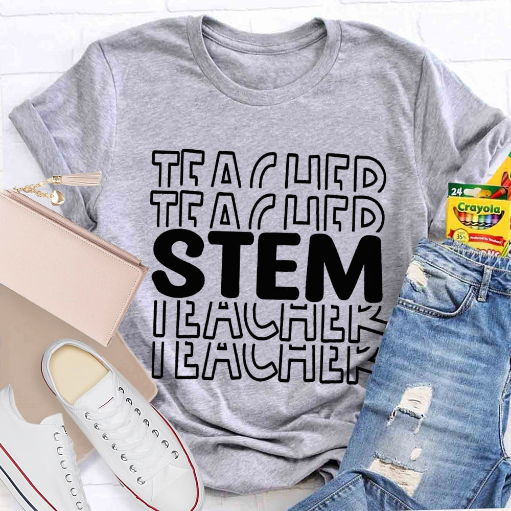 Stem Science Technology Engineering Math T-shirt