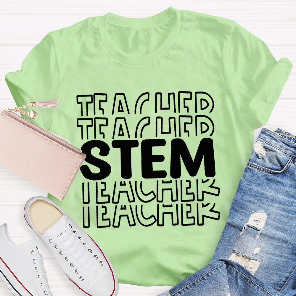 Stem Science Technology Engineering Math T-shirt