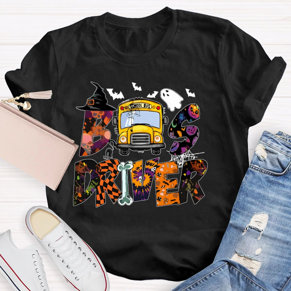 Bus Driver Halloween  Cute T-shirt