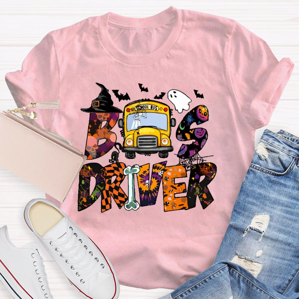 Bus Driver Halloween  Cute T-shirt