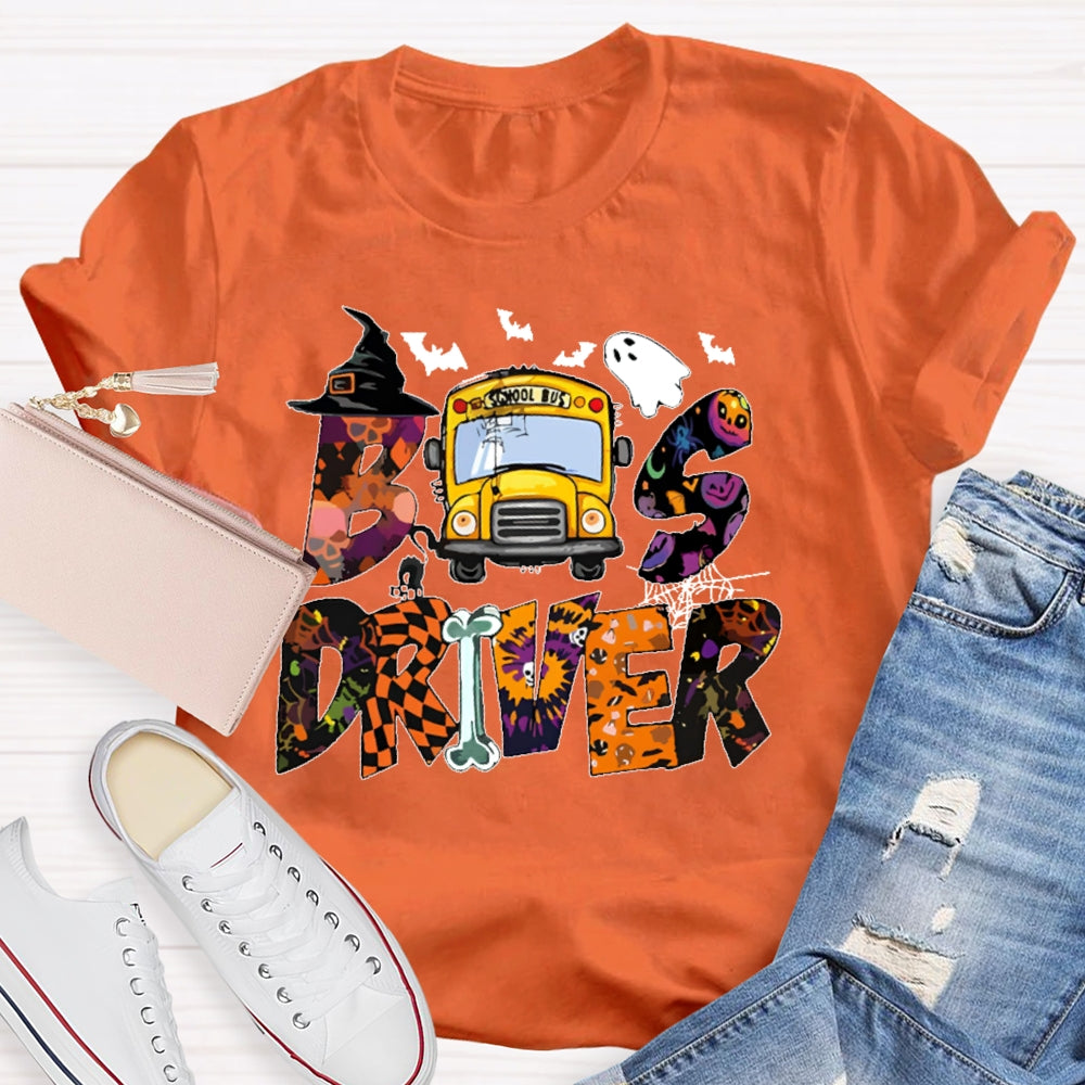 Bus Driver Halloween  Cute T-shirt