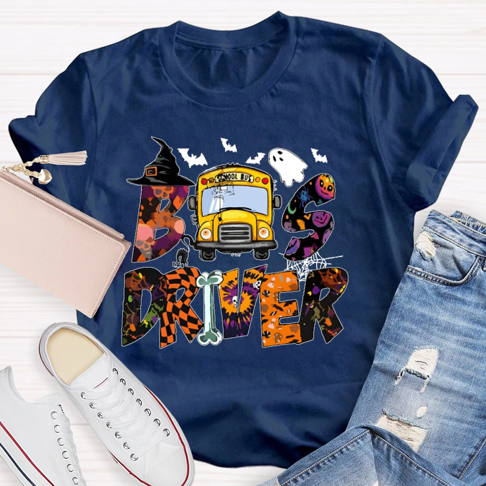 Bus Driver Halloween  Cute T-shirt