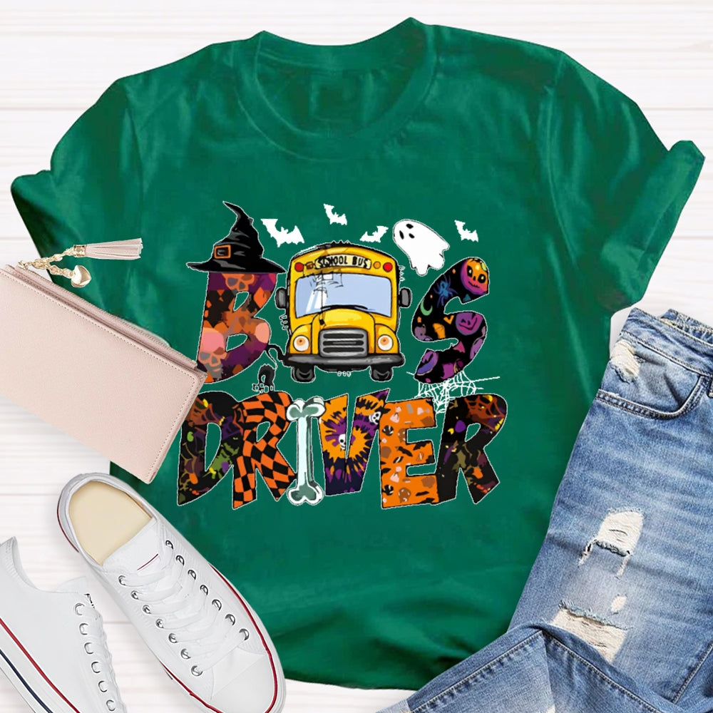 Bus Driver Halloween  Cute T-shirt