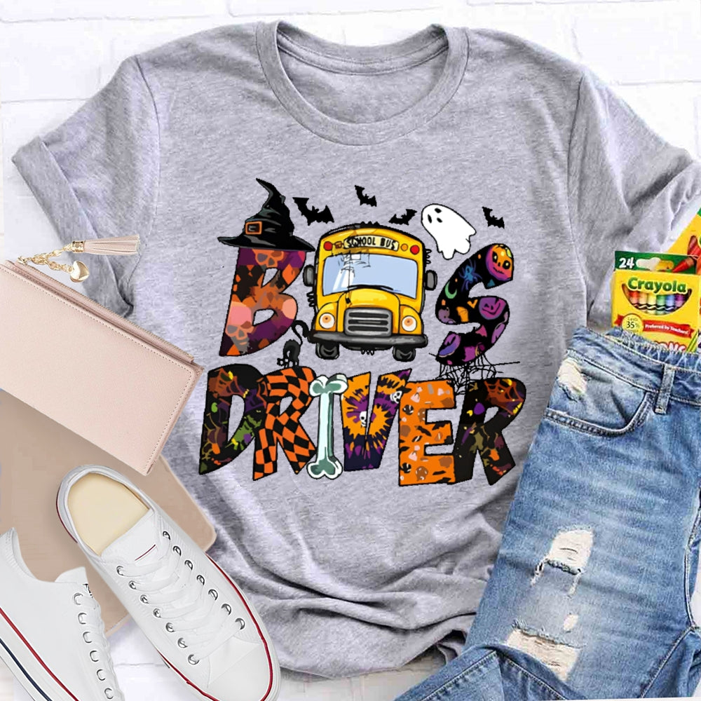 Bus Driver Halloween  Cute T-shirt