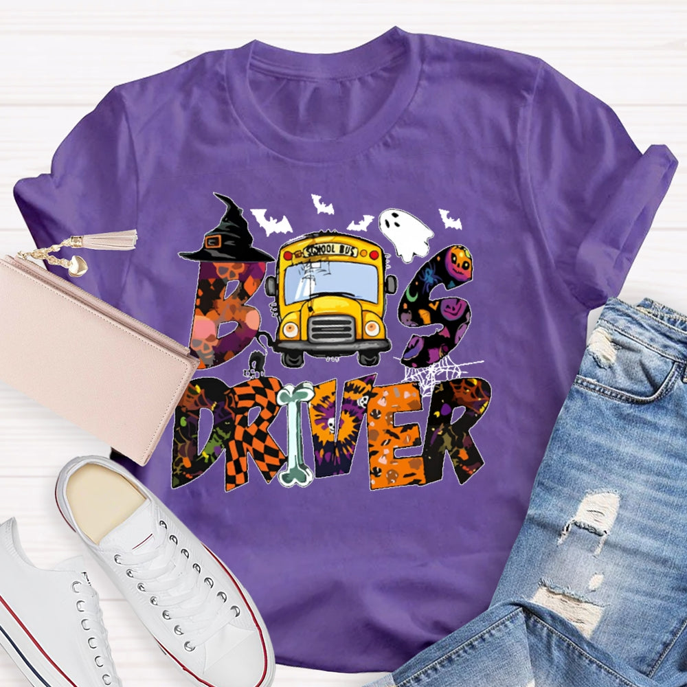 Bus Driver Halloween  Cute T-shirt