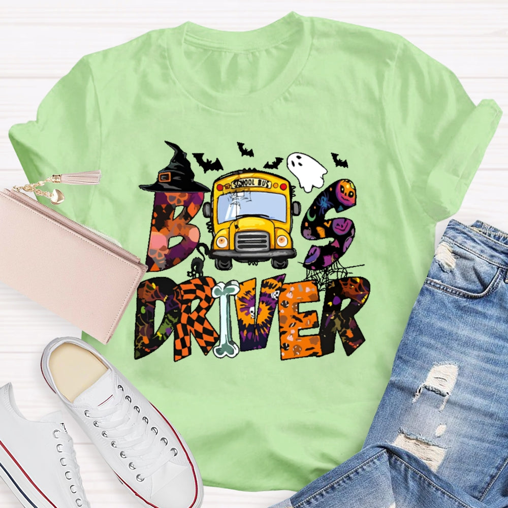 Bus Driver Halloween  Cute T-shirt
