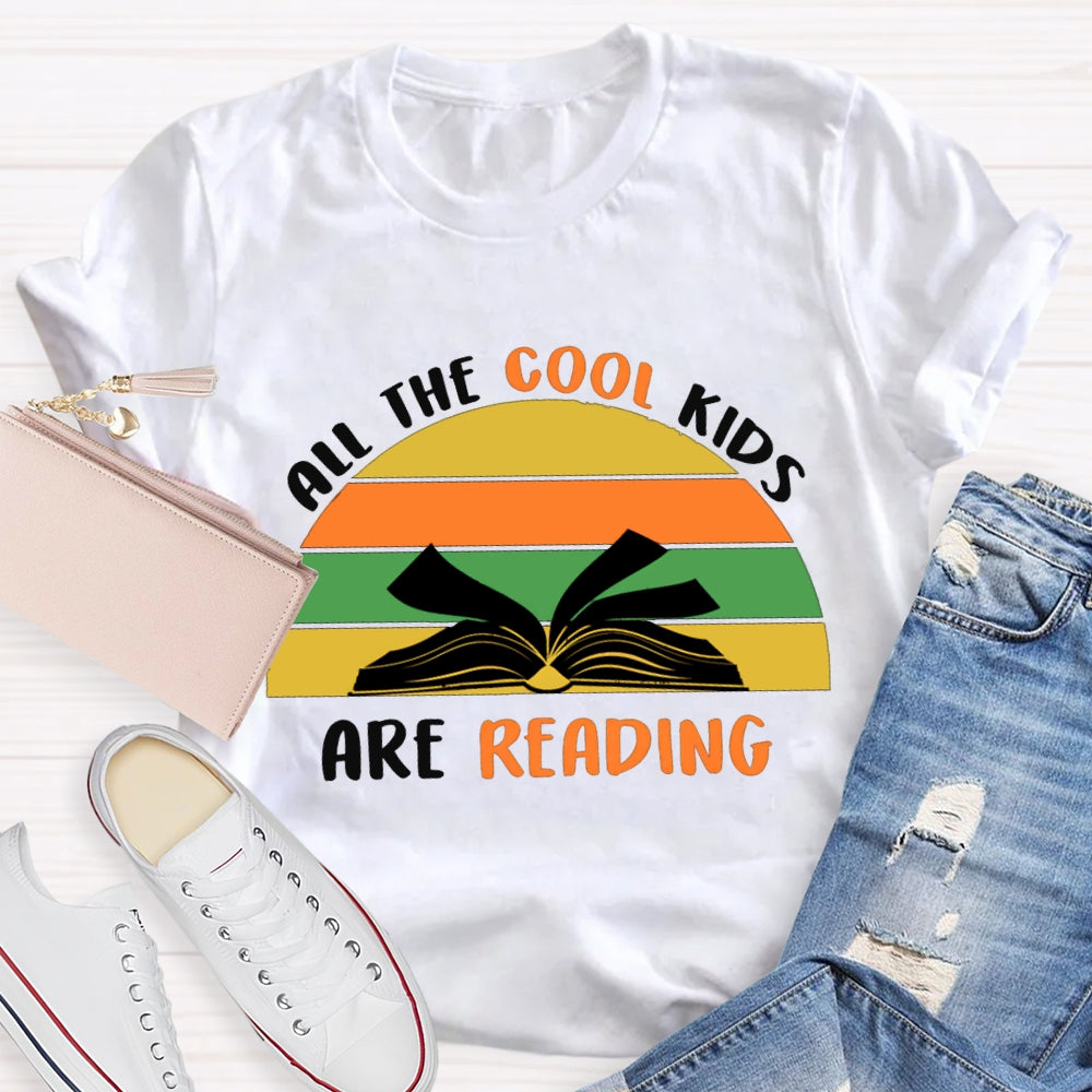 All The Cool Kids Are Reading T-shirt