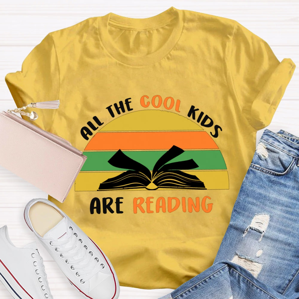 All The Cool Kids Are Reading T-shirt