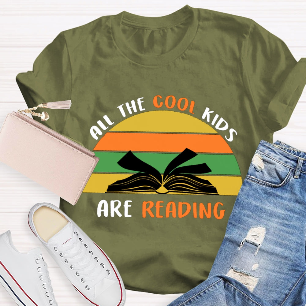 All The Cool Kids Are Reading T-shirt