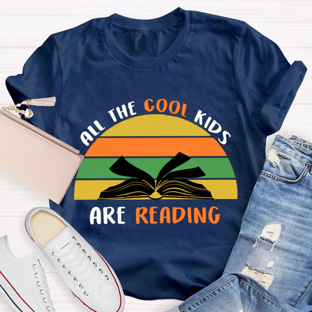All The Cool Kids Are Reading T-shirt