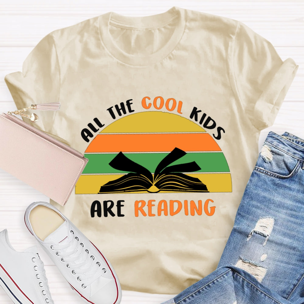 All The Cool Kids Are Reading T-shirt
