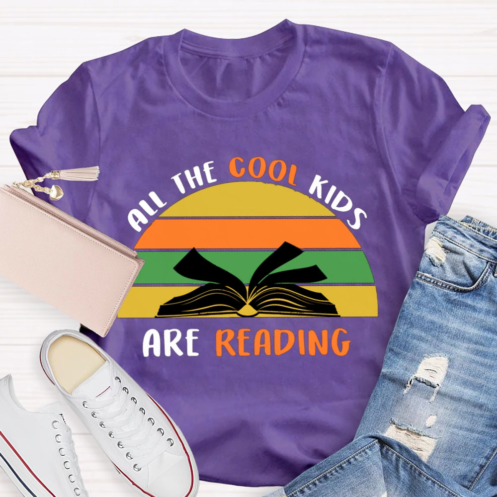 All The Cool Kids Are Reading T-shirt