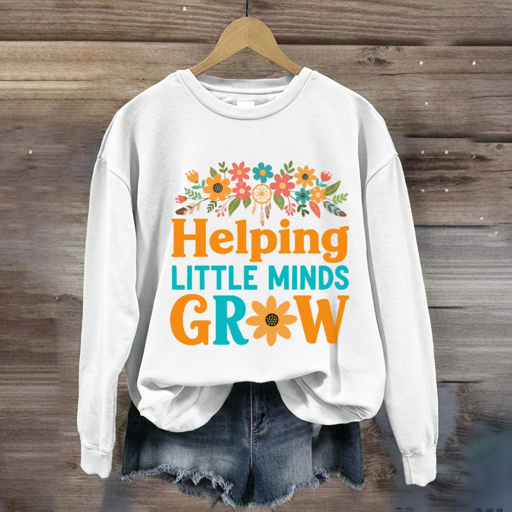 Sunflower Helping Little Minds Grow Sweatshirt