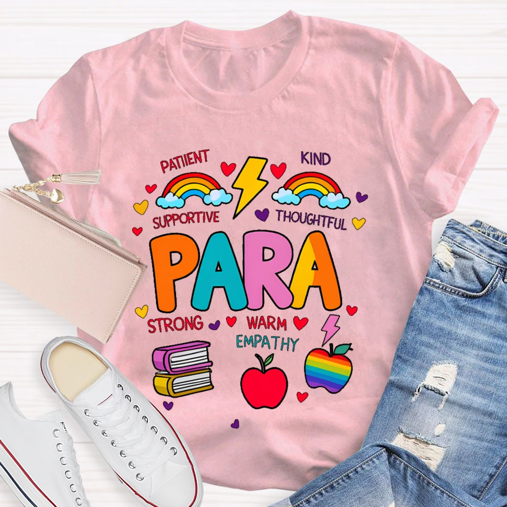 Para Rainbow Apple T-shirt