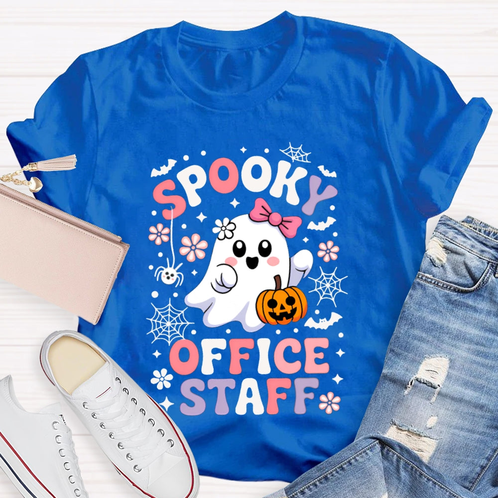 Spooky Office Staff Halloween T-shirt