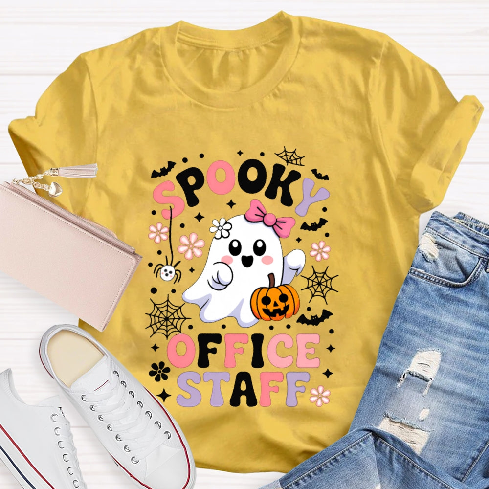 Spooky Office Staff Halloween T-shirt