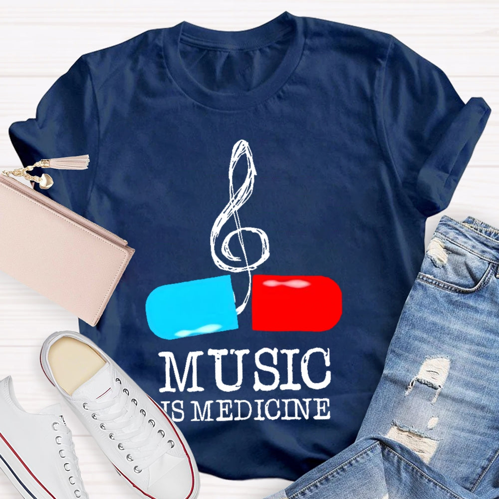 Music Is Medicine T-shirt