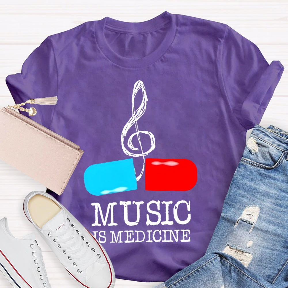 Music Is Medicine T-shirt
