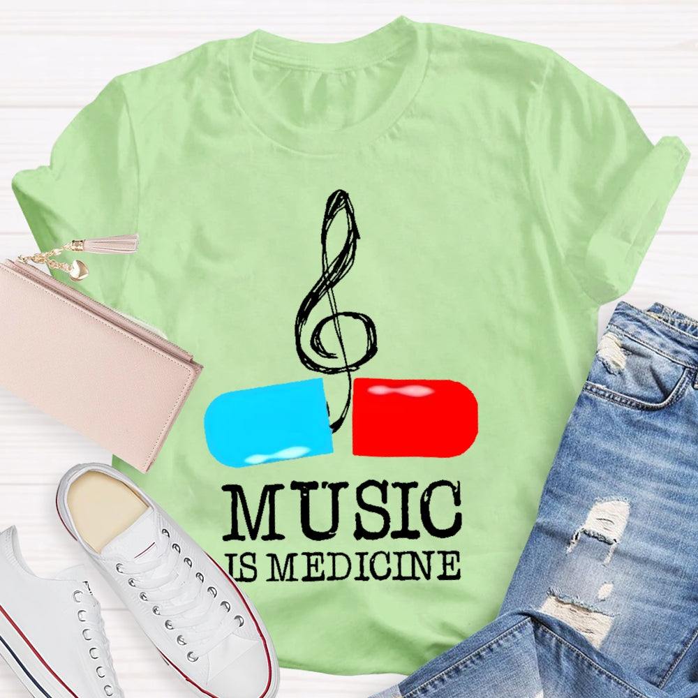 Music Is Medicine T-shirt