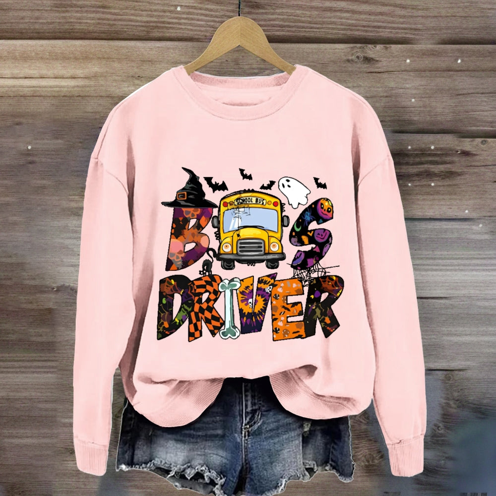 Bus Driver Halloween Cute sweatshirt
