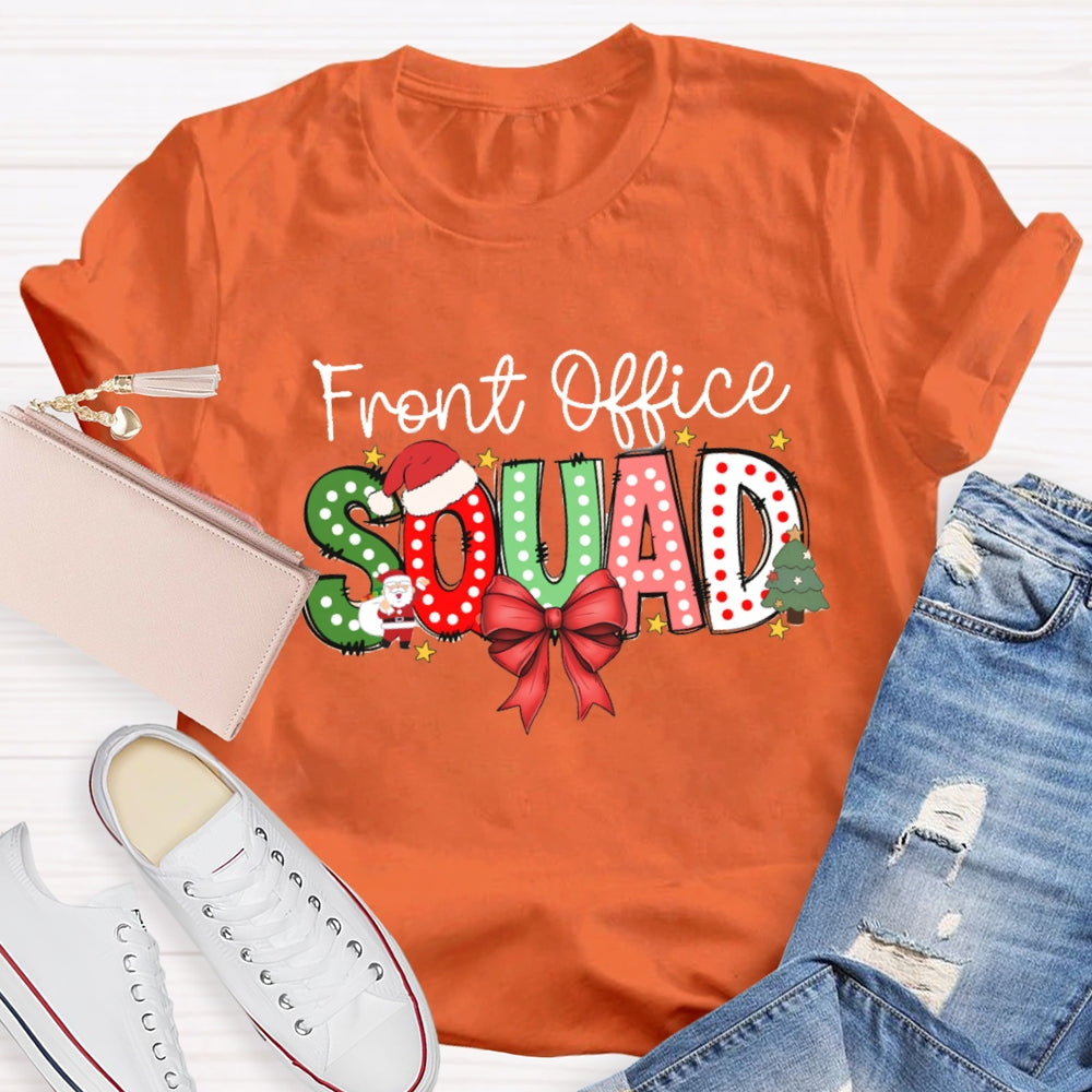 Christmas Front Office Squad T-Shirt