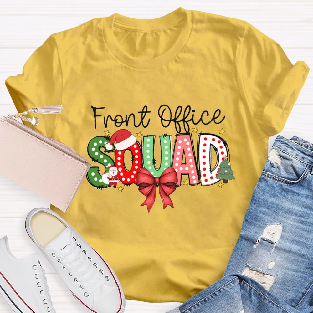 Christmas Front Office Squad T-Shirt