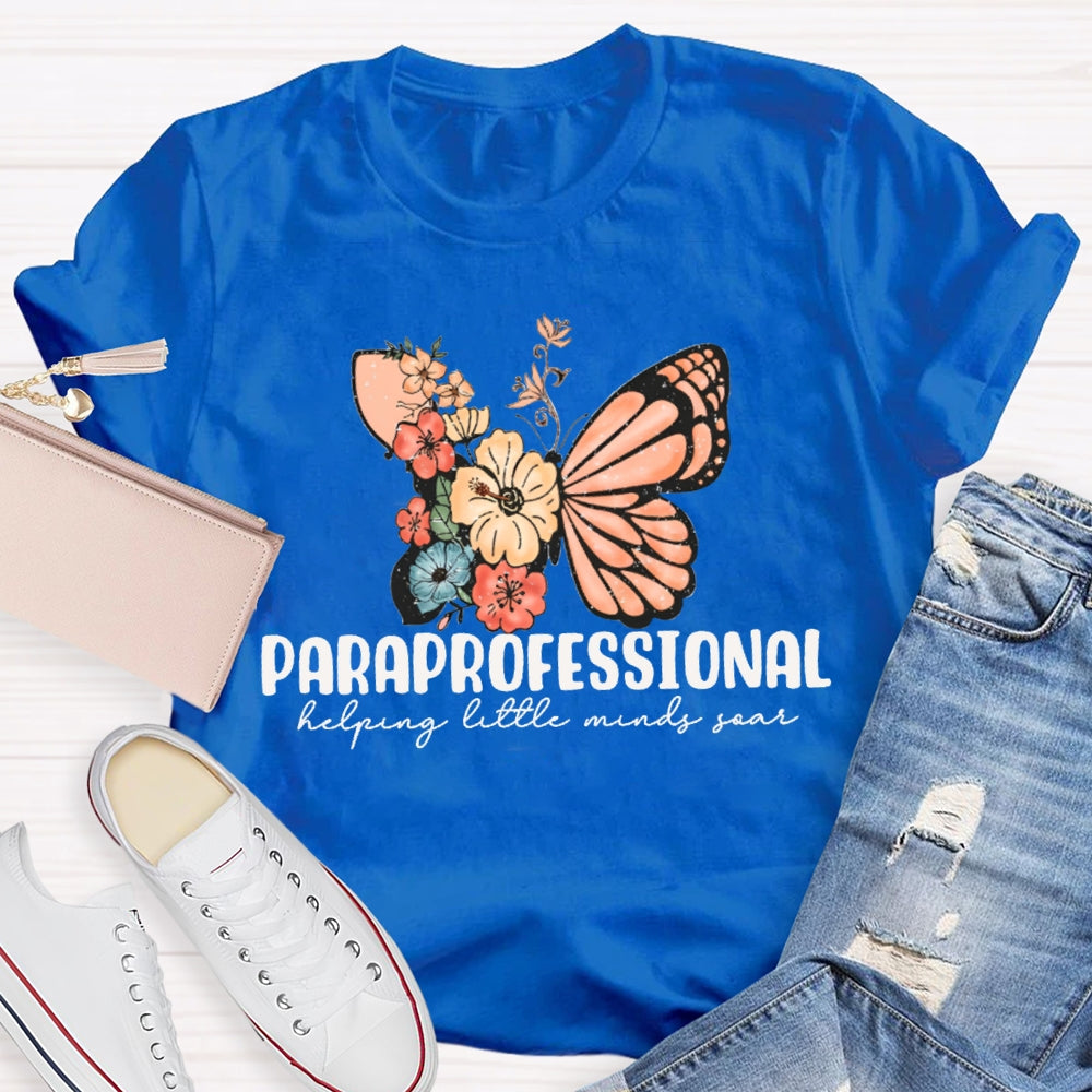 Paraprofessional Helping Little Minds Soar T-shirt