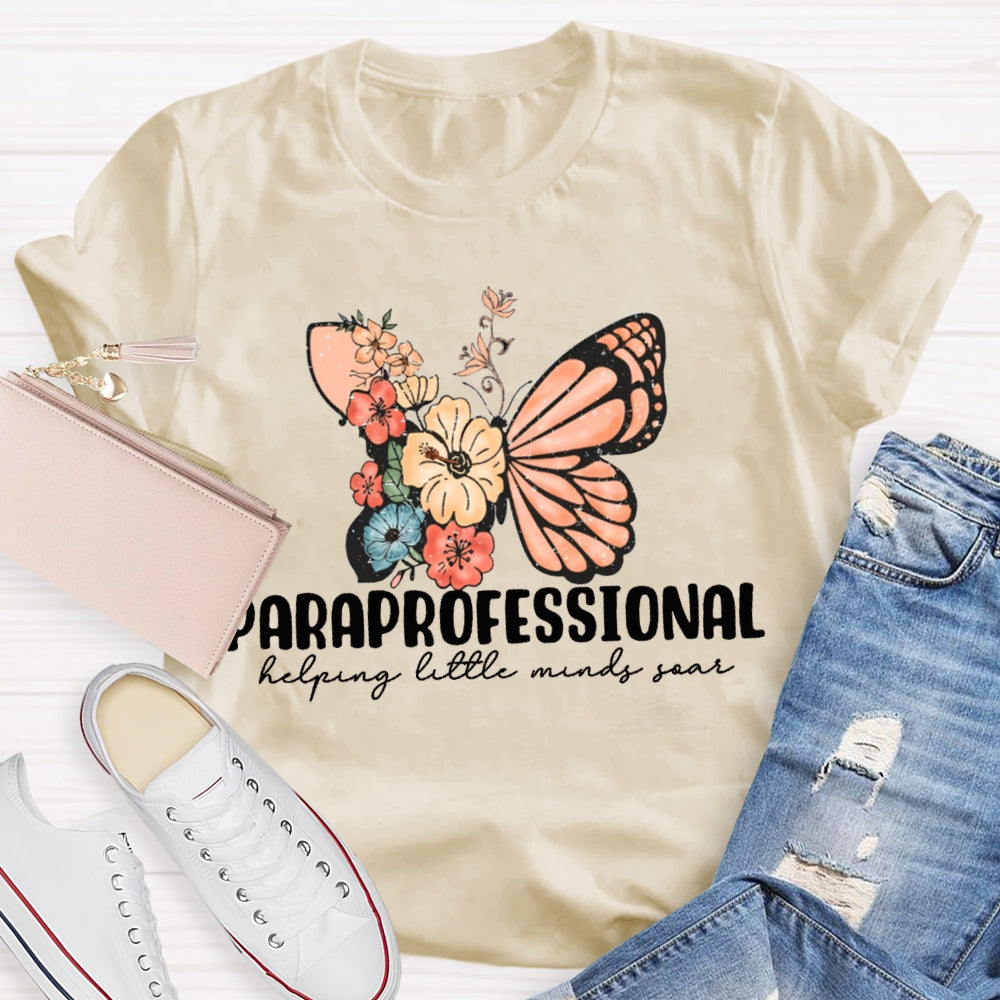 Paraprofessional Helping Little Minds Soar T-shirt