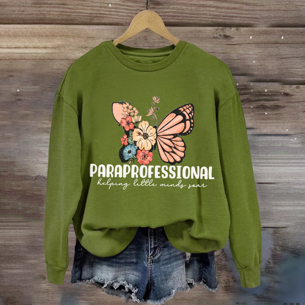 paraprofessional Helping Little Minds Soar sweatshirt