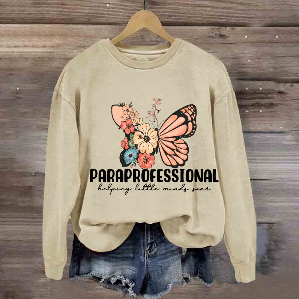 paraprofessional Helping Little Minds Soar sweatshirt
