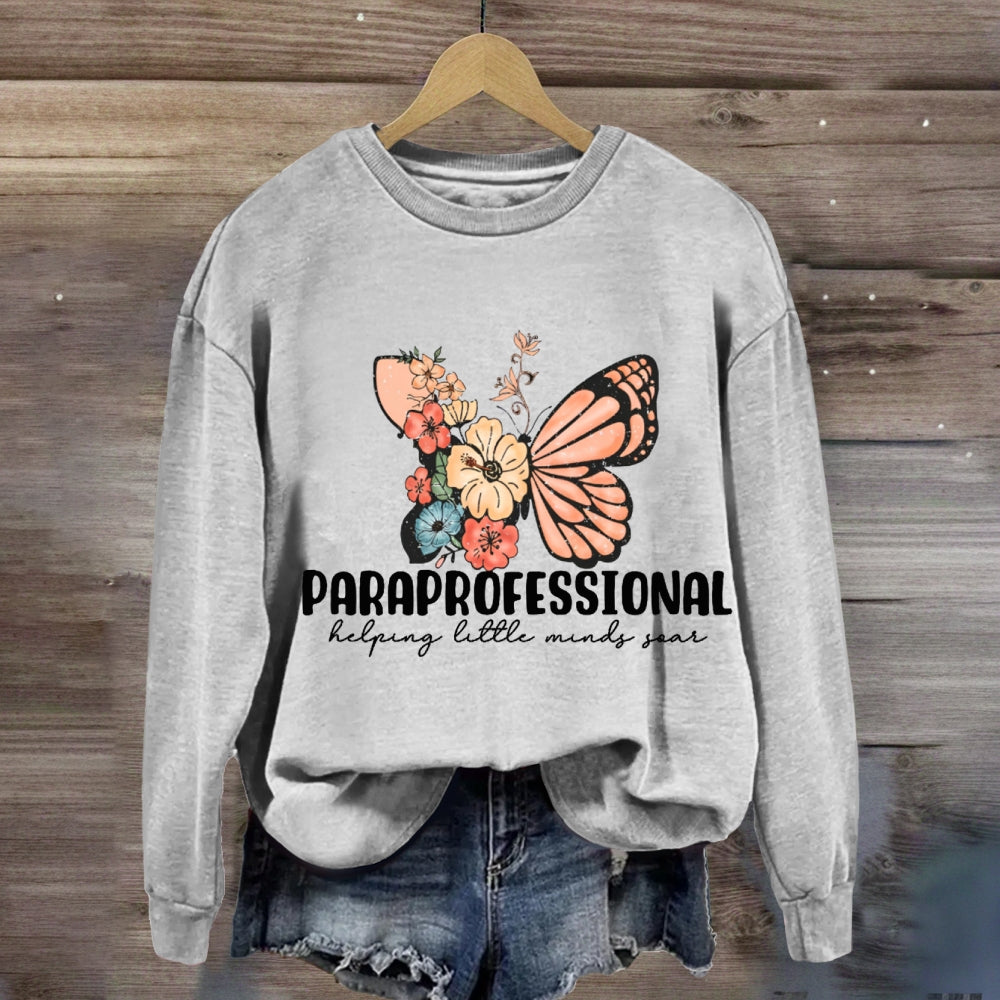 paraprofessional Helping Little Minds Soar sweatshirt
