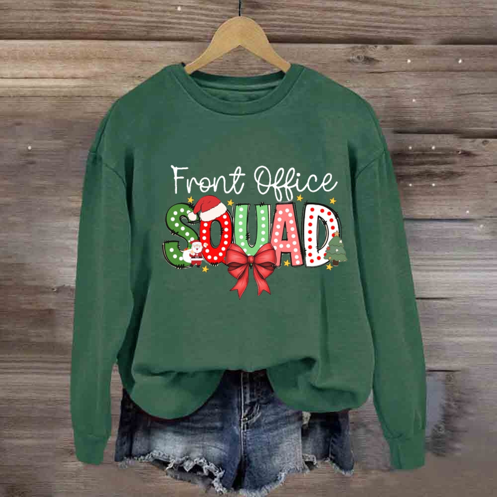 Christmas Front Office Squad Sweatshirt