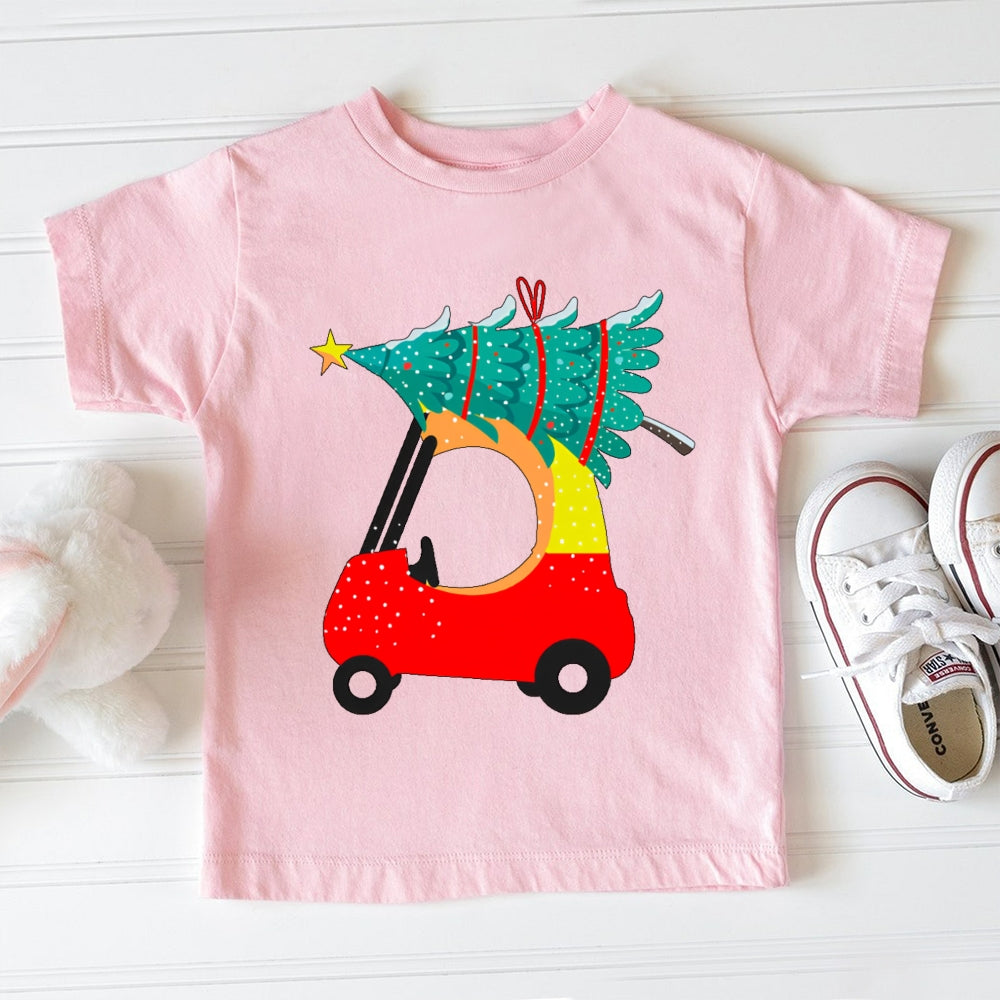 Christmas Car Toddler T-shirts
