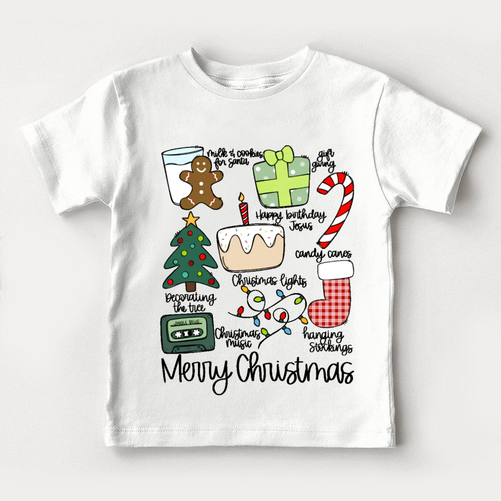 Merry Christmas Toddler T-shirts