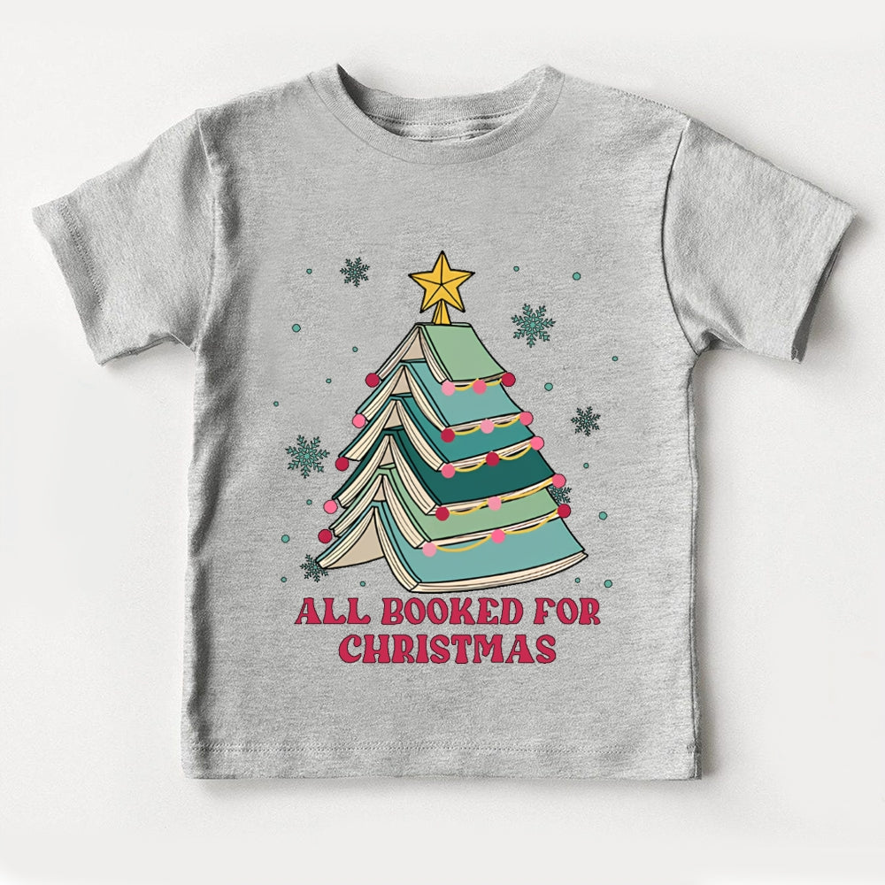 All Booked For Christmas Toddler T-shirts