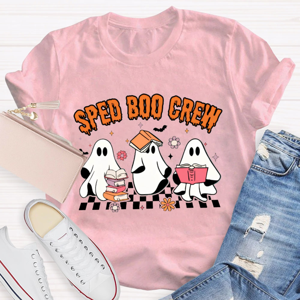 Sped Boo Crew Halloween T-shirt