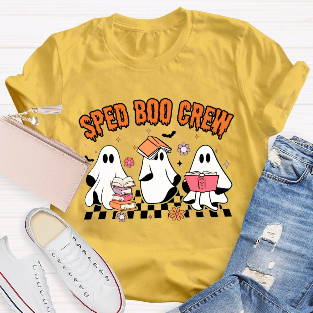 Sped Boo Crew Halloween T-shirt