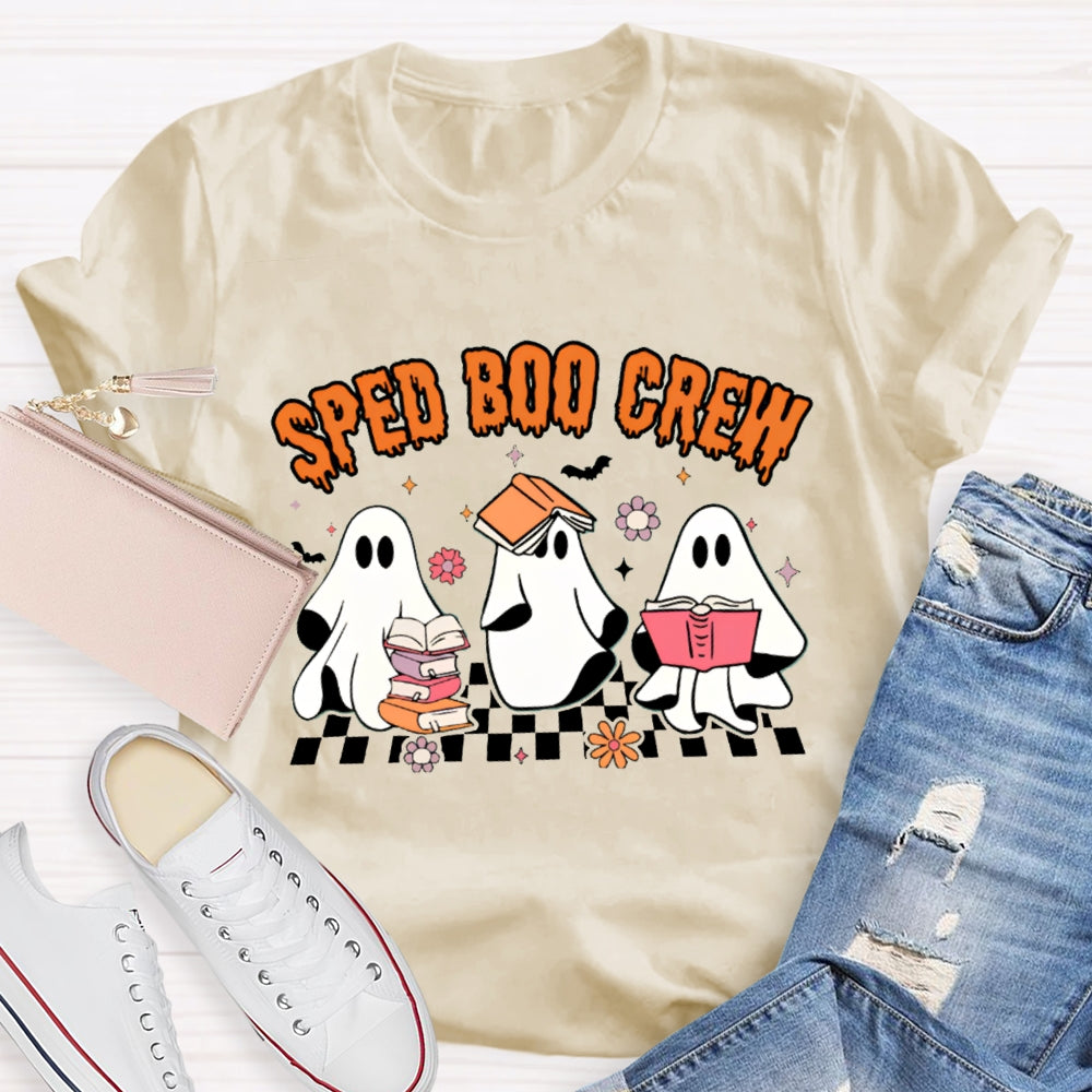 Sped Boo Crew Halloween T-shirt