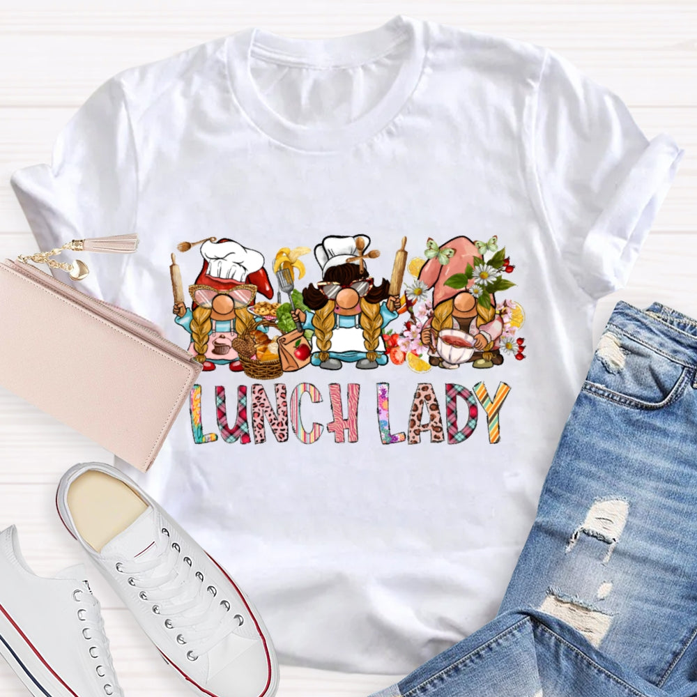 Lunch Lady Fall Vibes T-shirt