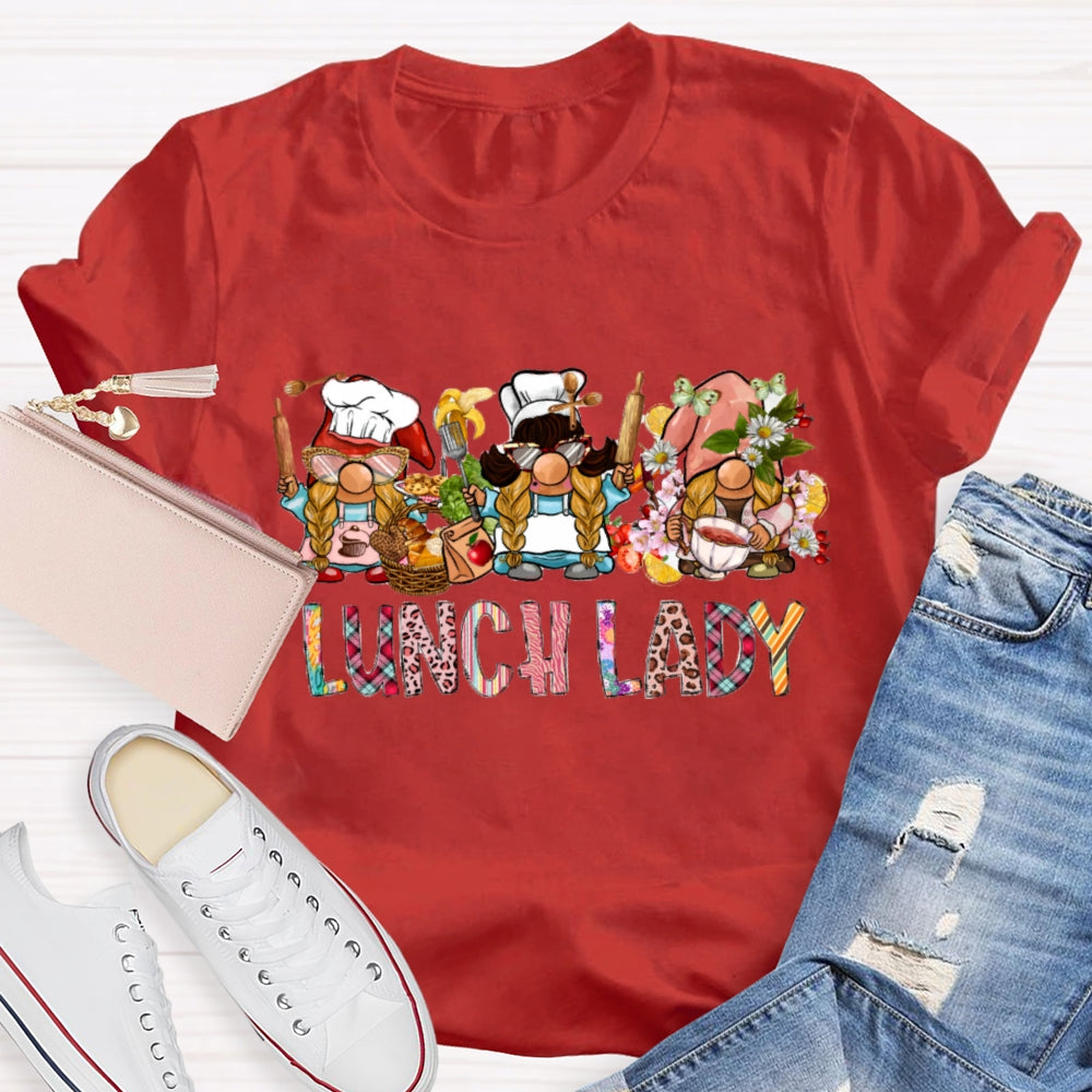 Lunch Lady Fall Vibes T-shirt