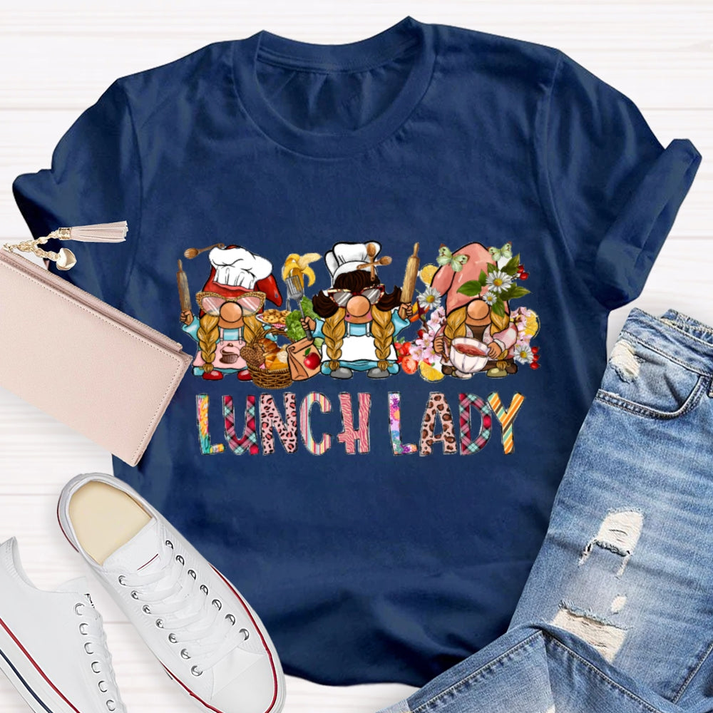 Lunch Lady Fall Vibes T-shirt