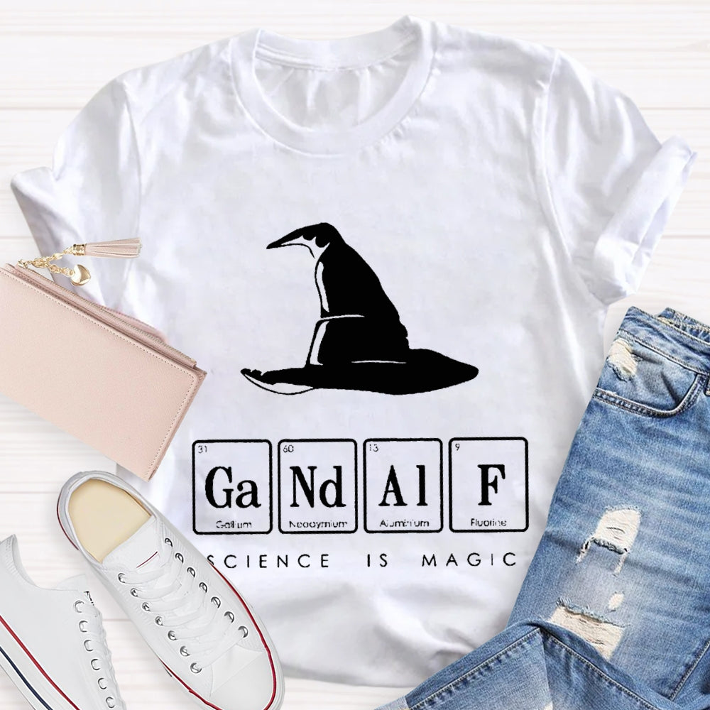 Science Is Magic Science Teacher T-shirt