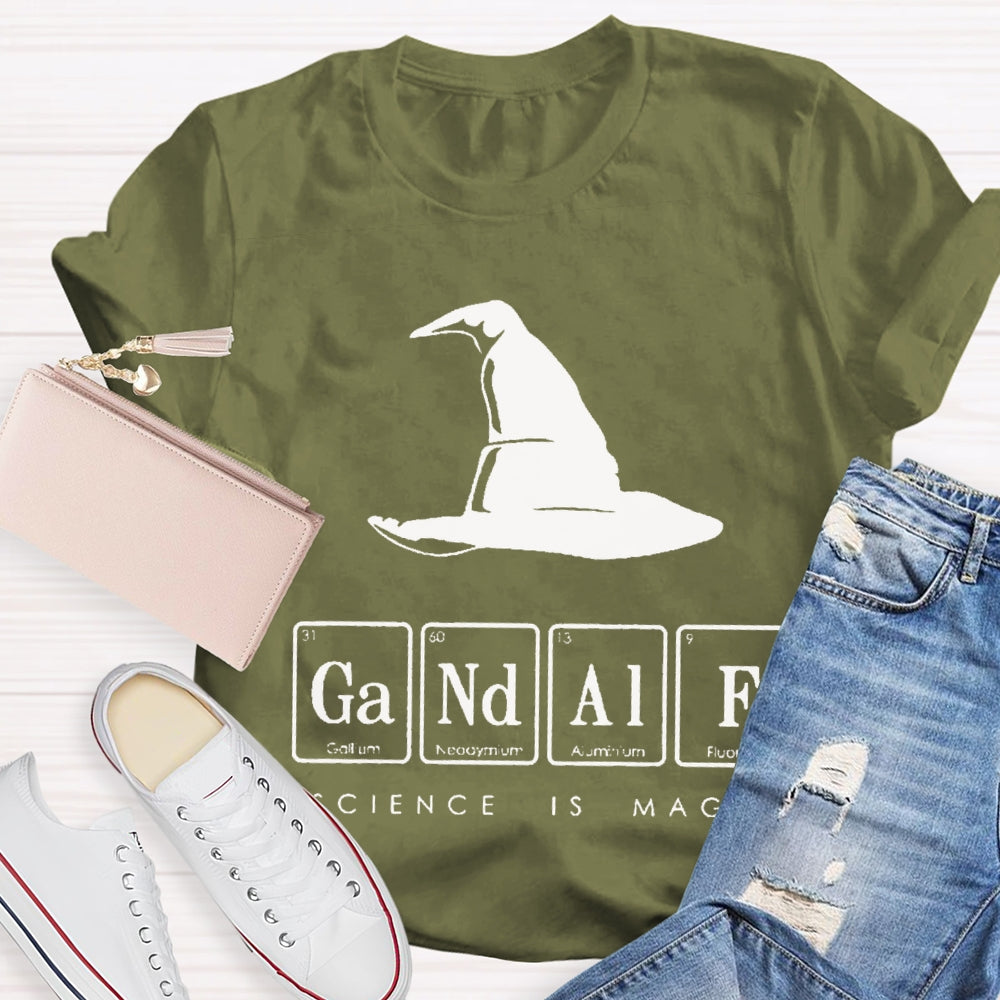 Science Is Magic Science Teacher T-shirt