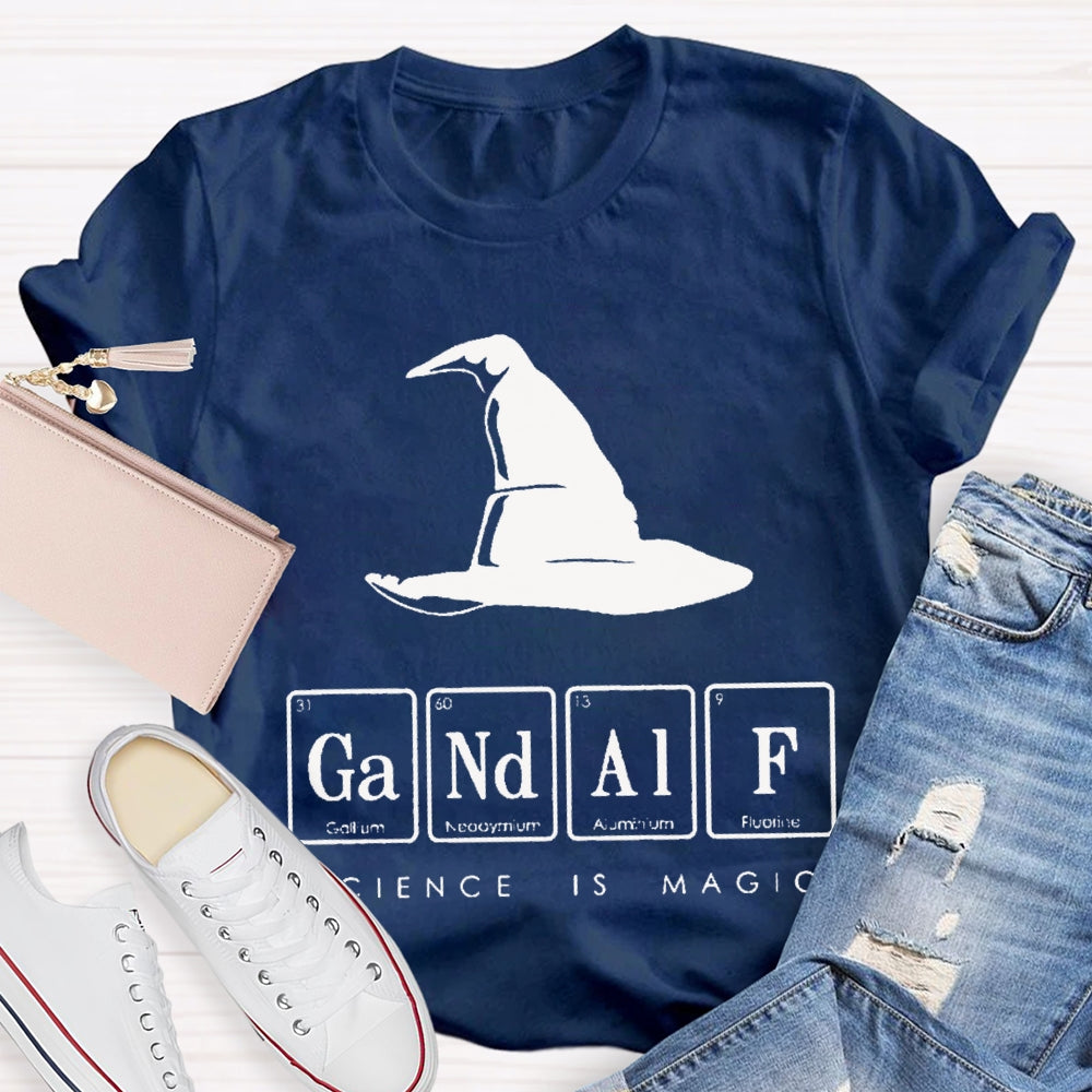 Science Is Magic Science Teacher T-shirt