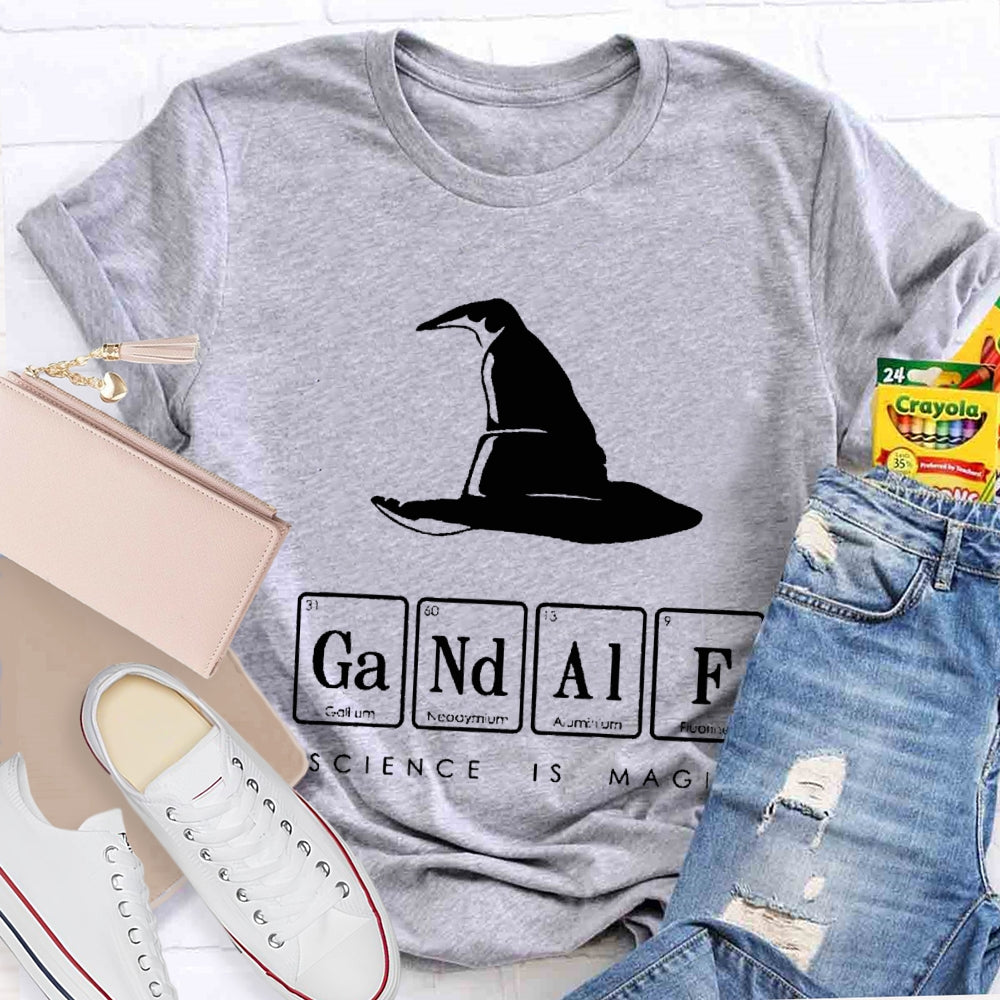 Science Is Magic Science Teacher T-shirt