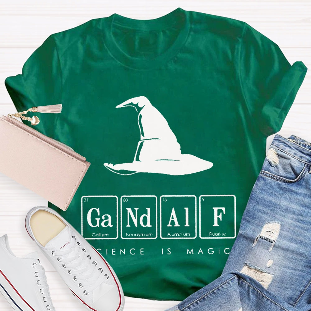 Science Is Magic Science Teacher T-shirt