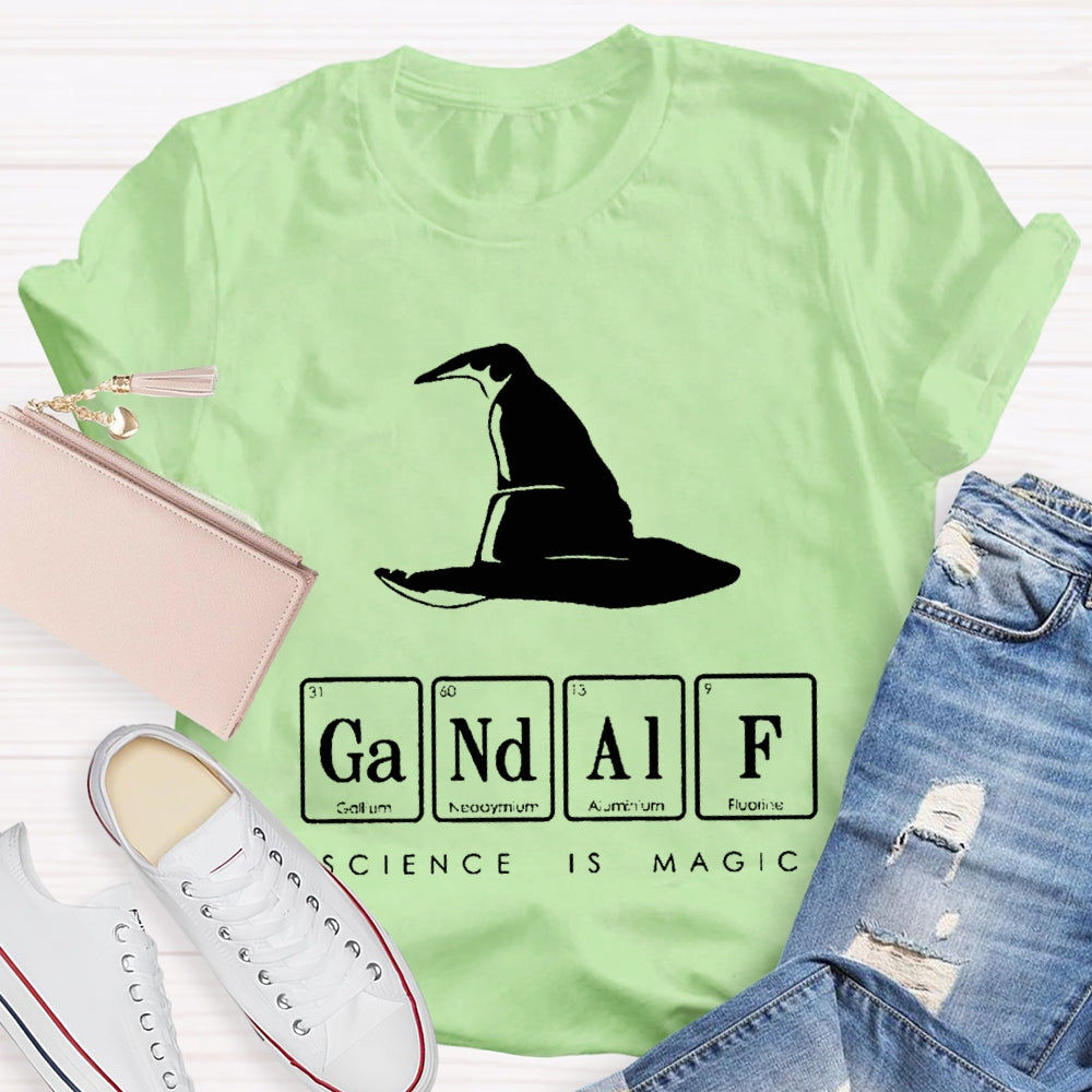 Science Is Magic Science Teacher T-shirt