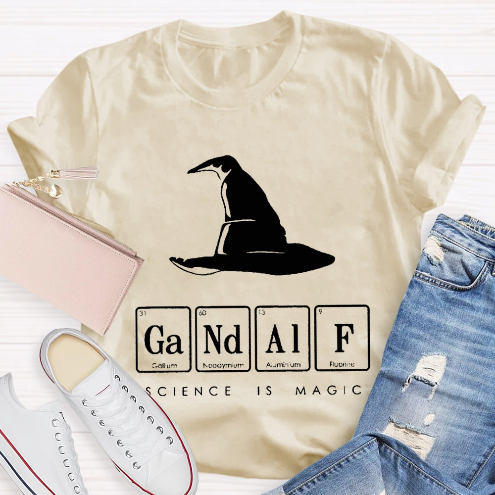 Science Is Magic Science Teacher T-shirt