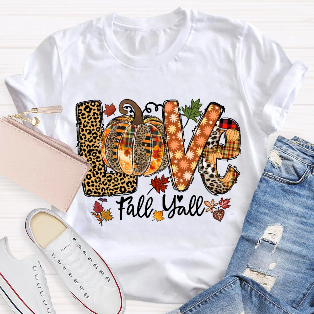 Fall Yall Autumn T-shirt